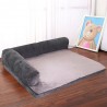 L-shaped pets bed - soft sleeping mat