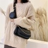 Leather handbag - crossbody - small clutch bag - detachable design - 3 pieces set