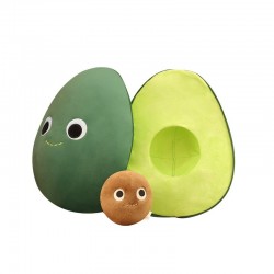 Avocado plush pillow - with a small toy insideCuddly toys