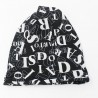Multifunctional beanie - scarf - design with letters - unisexHats & Caps