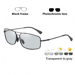 Photochromic metal sunglasses - polarized - day / night driving - UV 400