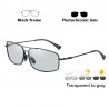 Photochromic metal sunglasses - polarized - day / night driving - UV 400