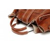 Elegant leather handbag - crossbody - small clutch bag - 3 pieces set