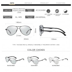 Classic sunglasses - photochromic - polarized - anti-glare - safe for night driving - UV400