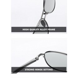 Classic sunglasses - photochromic - polarized - anti-glare - safe for night driving - UV400