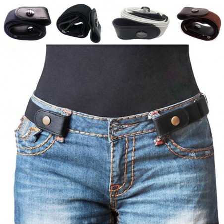 Buckle-free elastic belt - unisex