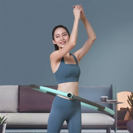 Smart Bluetooth hula hoop - calorie counting - somatosensory recognition - adjustable loop - LED displayEquipment