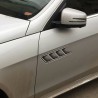 3D side vents - car sticker - 2 pieces
