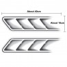 3D side vents - car sticker - 2 pieces