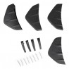 Universal - car rear bumper - spoiler - Audi car models - 4 piecesStyling parts
