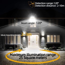 10W - 20W - 30W - 50W - 100W - 220V - LED floodlight - waterproof reflector - outdoor light - PIR motion sensorFloodlights