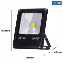 10W - 30W - 50W - 220V - LED floodlight - waterproof reflector - motion sensorFloodlights