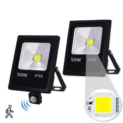 10W - 30W - 50W - 220V - LED floodlight - waterproof reflector - motion sensorFloodlights
