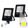 10W - 30W - 50W - 220V - LED floodlight - waterproof reflector - motion sensorFloodlights