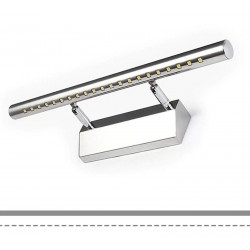 3W - 5W - 7W - luz de parede LED - lâmpada de aço inoxidável com interruptor - 25 cm - 40 cm - 55 cm