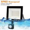 LED flood light - outdoor reflector - PIR motion sensor - waterproof - 10W - 20W - 30W - 50W - 100WFloodlights