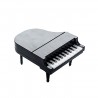 Piano shaped fruit / snacks forks - toothpicks - 9 pieces