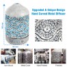 Air humidifier - essential oils diffuser - metal night lamp - 100ml