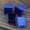 National flag - round glass cufflinks - with box