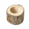 Engagement ring box - rustic wooden case - Marry Me logo