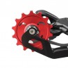 12T - 14T - bicycle wheel rear derailleur - ceramic bearing - alloy pulley