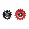 12T - 14T - bicycle wheel rear derailleur - ceramic bearing - alloy pulley