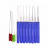 Transparent locksmith set - locks - picks - keys