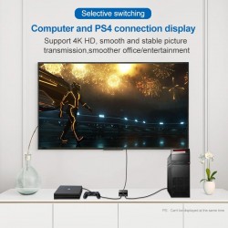 4K HDMI switch - Bi-Direction - 1 to 2 splitter - 2 in 1 out adapter - for PS3 PS4 Xbox HDTVHDMI switchers