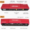 HDMI switch - 4 in 1 out - with S/PDIF & L/R audio output - HDTV 4K 60Hz 4:4:4 - IR remote controlHDMI switchers