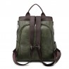Retro leather backpack / shoulder bag with zippersBackpacks