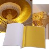 8 - 14 cm - foil paper sheets - gold - silver - home - art craft - decoration - 100 pieces