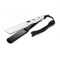 3D rotating professional hair straightener - fast heating - wide heating plate - LCD screen
