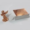 8 - 14 cm - foil paper sheets - gold - silver - home - art craft - decoration - 100 pieces
