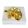 8 - 14 cm - foil paper sheets - gold - silver - home - art craft - decoration - 100 pieces