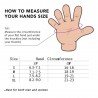 Gym padded gloves - anti-slip silicone grip -with wrist wrap