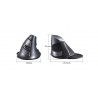 M618GX - 1600 DPI - ergonomic vertical wireless mouse - optical - 6 buttons - with silicone caseMouses