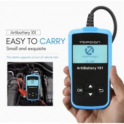 AB101 - 12V - 100 to 2000 CCA - car battery tester - diagnostic toolDiagnosis