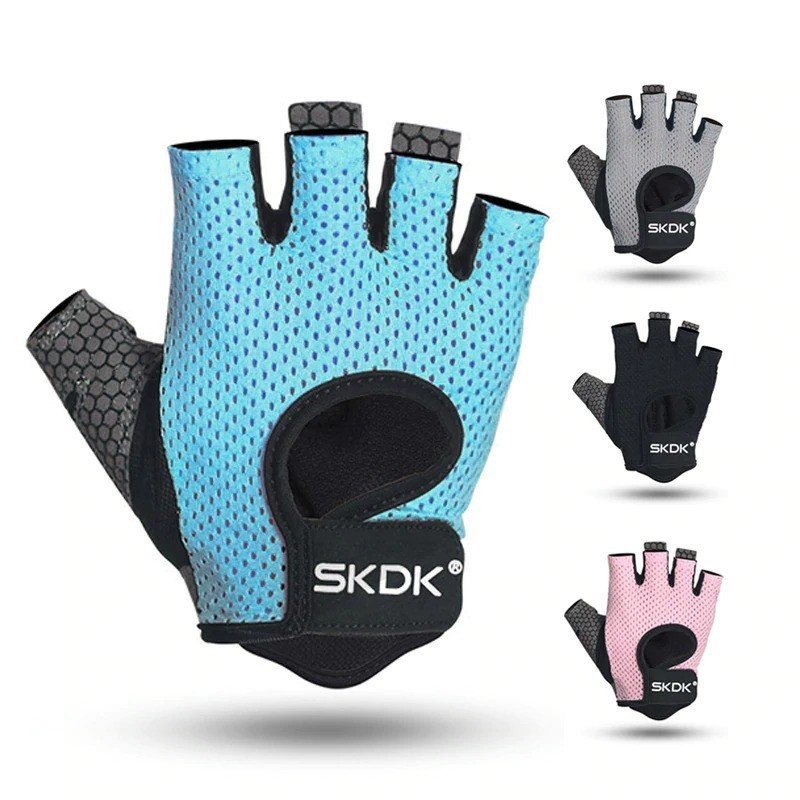Weight lifting gloves - fitness - crossfit - half finger design