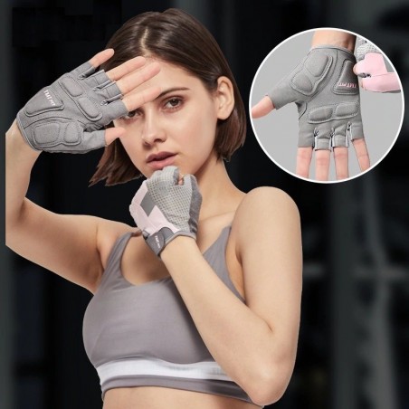 Women's gym gloves - bodybuilding - crossfit - training