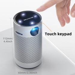 P7 - Smart - Android - Wifi - 1080P - 4K - mini LED projectorProjectors
