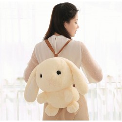 Bunny - coelho - brinquedo de pelúcia - travesseiro - mochila pequena - 45cm
