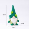 St. Patrick's Day - plush dwarf - toy - 2 piecesFestive & Party