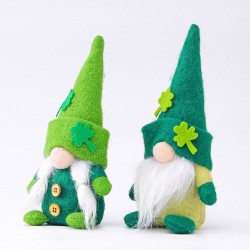 St. Patrick's Day - plush dwarf - toy - 2 piecesFestive & Party