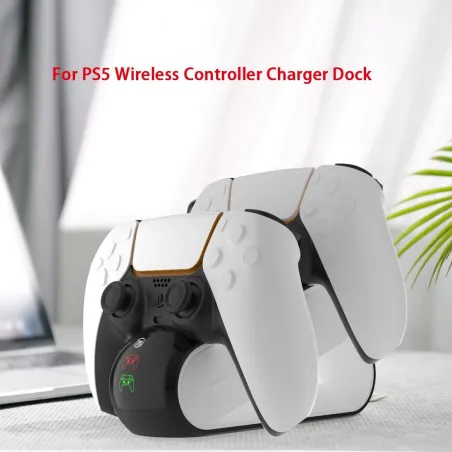 DualSense PS5 Wireless Controller - dual USB charging dock - LED indicatorAccessories