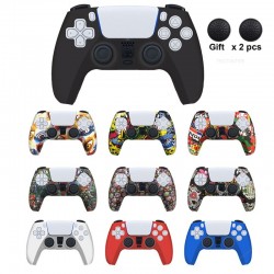 PS5 - silicone controller case - with thumb gripsControllers
