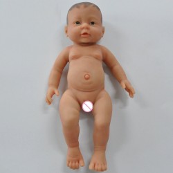 Recém-nascido realista - menina - boneca de silicone macia - 41cm - 2000g