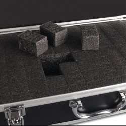 Portable - tools storage suitcase - aluminum box - impact resistance - with spongeElectronics & Tools