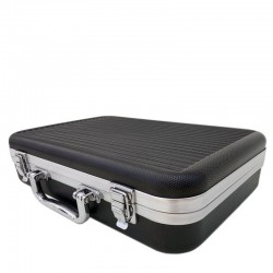 Aluminum tool box - portable suitcase - storage box - with sponge liningElectronics & Tools