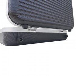 Aluminum tool box - portable suitcase - storage box - with sponge liningElectronics & Tools