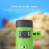Alto-falante de bicicleta Bluetooth multifuncional - com lanterna